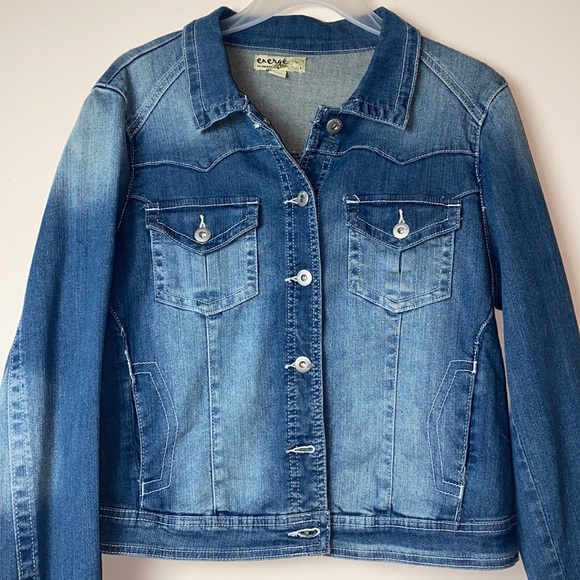 energe' Jackets & Blazers - Jean Jacket